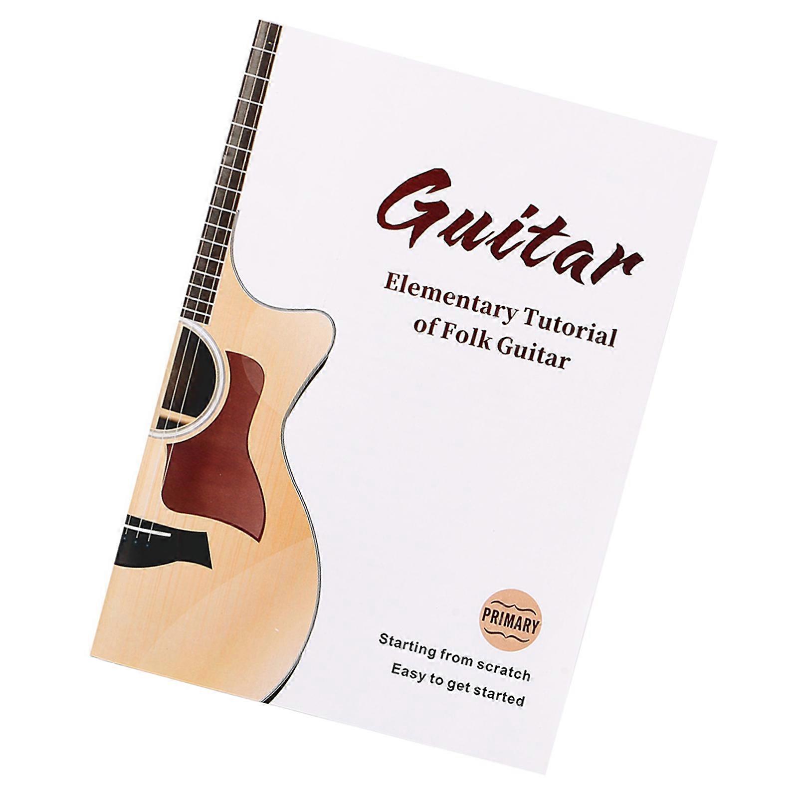 Progressive Guitar Method Book Introduction Manual for Adult Students Strumming Patterns Music Theory & Visual Lessons Multicolor