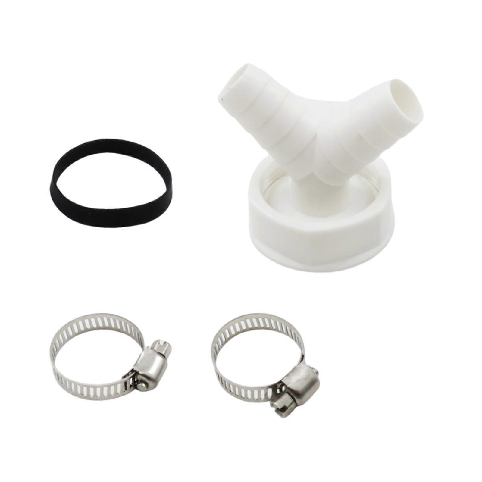 Washing Machine Drain Pipe Connector Space Saving Adapter Dishwasher Drain Adapters for Efficient Drainage Enduring Multicolor