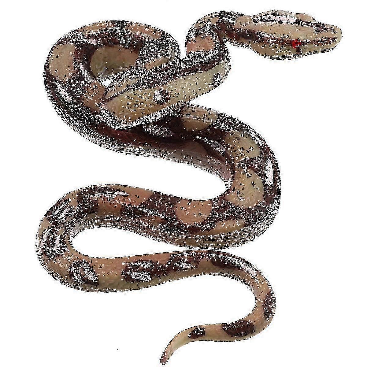 Snake Rubber Snakesfake Realistic Lifelike Prank Figures Pythonbirds Keeppropsrattlesnake Big Real
