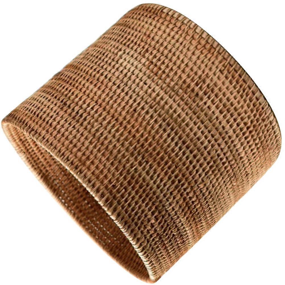 모방 등나무 바구니 빵 저장 바구니 둥근 야채 과일 바구니