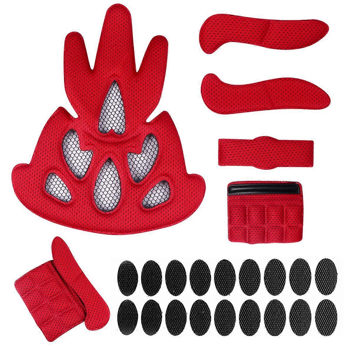 Riding Hat Inserts Padding Kit Motorcycle Riding Heat Dissipation 1Set