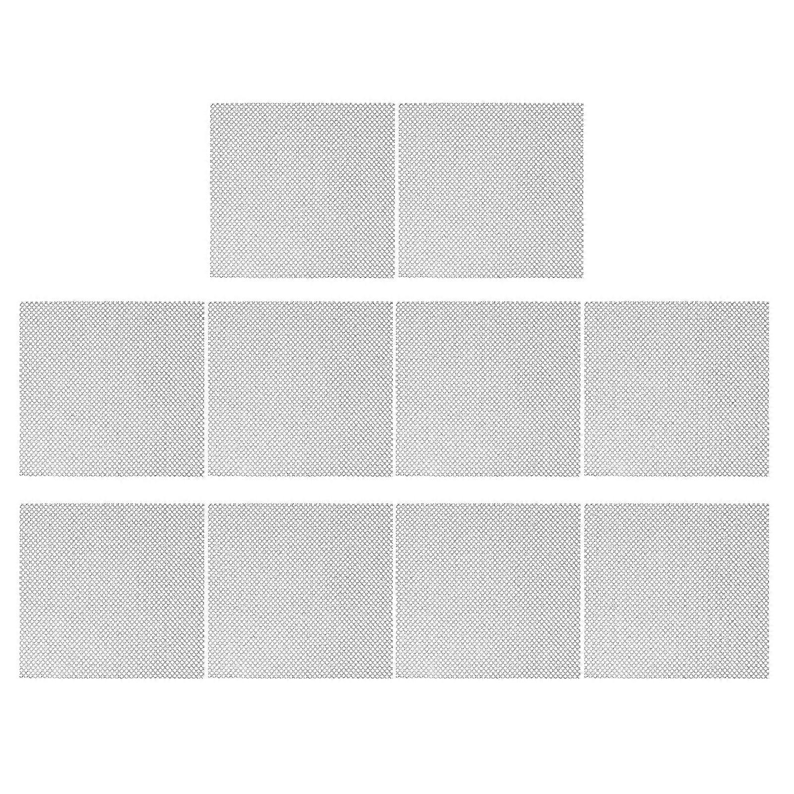 Eye Mesh Net Eyes 10Pcs Black Waterproof Mesh Fabric