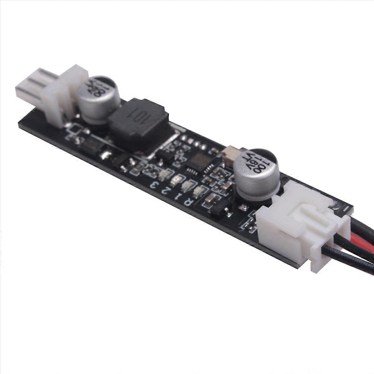 2X 2-3 Wire DC 5V 12V PWM Fan Speed Controller Governor 50K Temperature Probe Sensor 40cm Temperatur