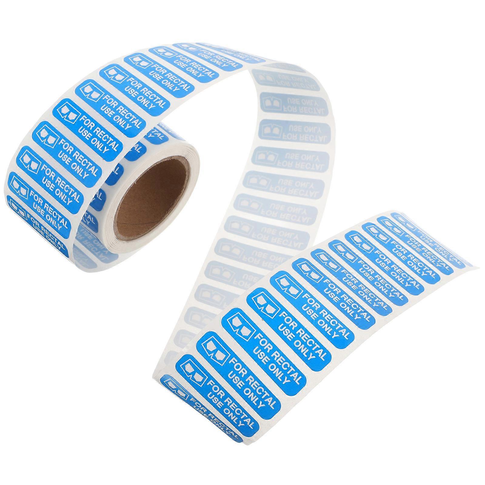 Blue Use Only Stickers for Prank Sticker Adhesive 1 Roll