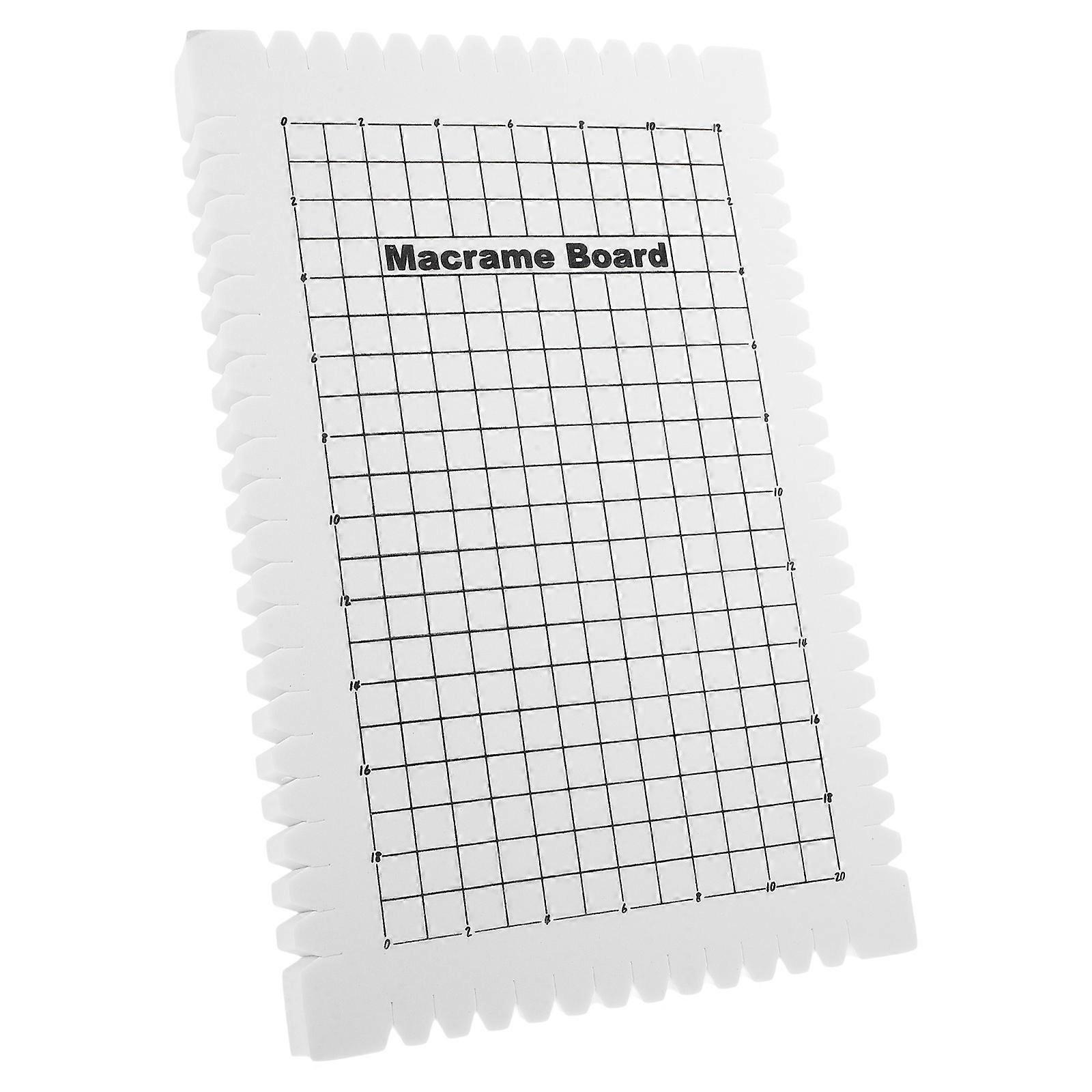 Macrame Board Foam for Knotting Project Suitable for Weaving