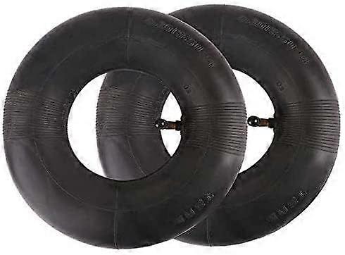 2 τεμάχια ελαστικό εσωτερικού σωλήνα 4,10/3,50-4 ιντσών για καρότσι χειρός φορτηγού, καρότσι χειρός κήπου, ανταλλακτικό σωλήνα χλοοκοπτικού 4,10-4