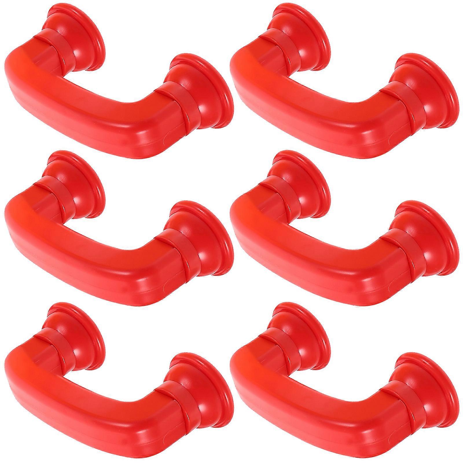 Reading Whisper Phone Toy Whisper Phones for Experiment 6Pcs in Red Color
