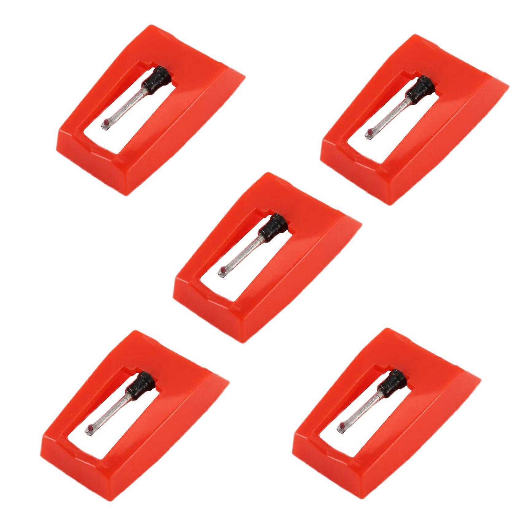 5 Pack Turntable Needle for Vinyl Record Player LP Phonograph