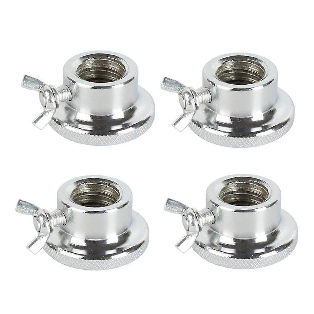 4 Pcs Double Lock Barbell Lock Collar Dumbbell Hex Nut for
