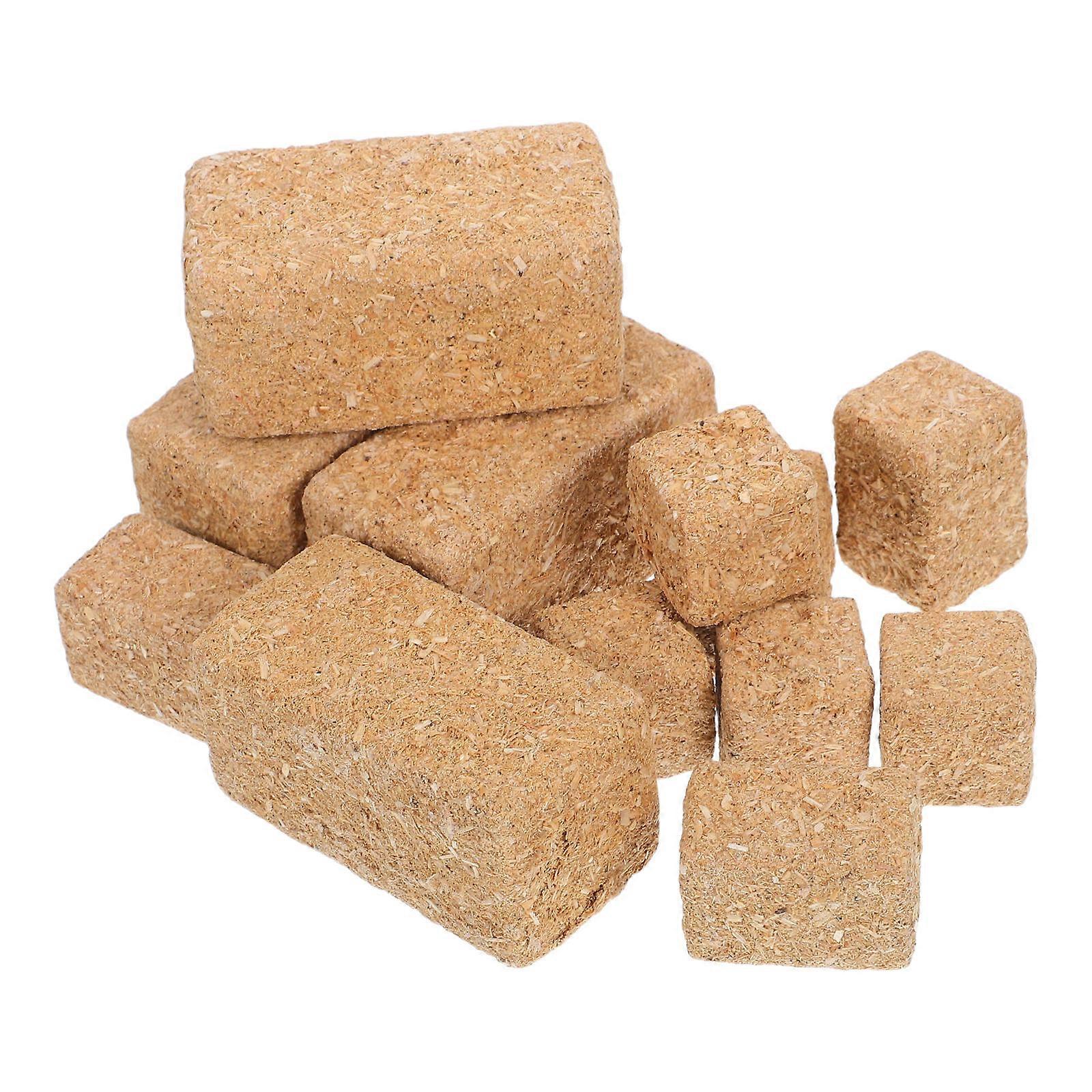 Mini Haystack Decorative Wooden Hay for 12Pcs Table Display