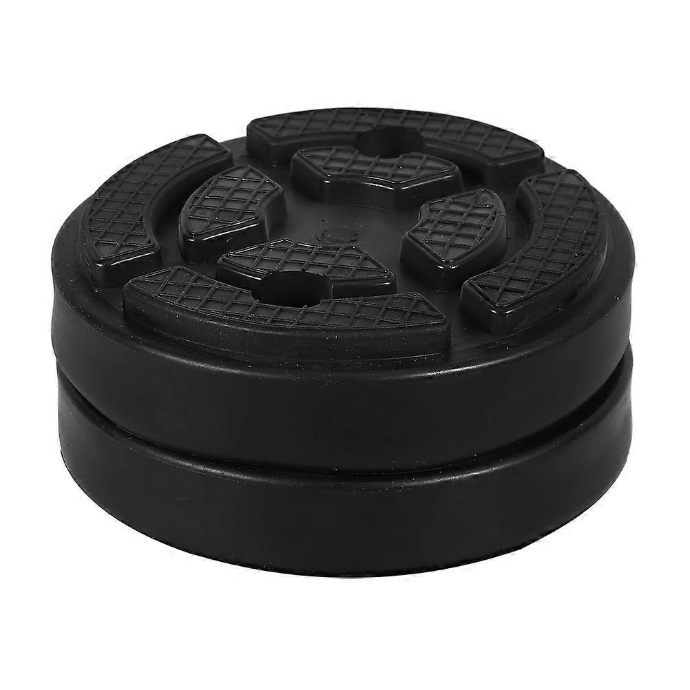 Floor Jack Rubber Pad for Rv Jack Stand Pads Durable Black 2Pcs
