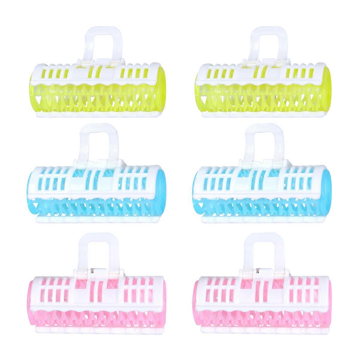 Creative Hair Rollers for Hair Styling 18Pcs Plastic Curlers Assorted