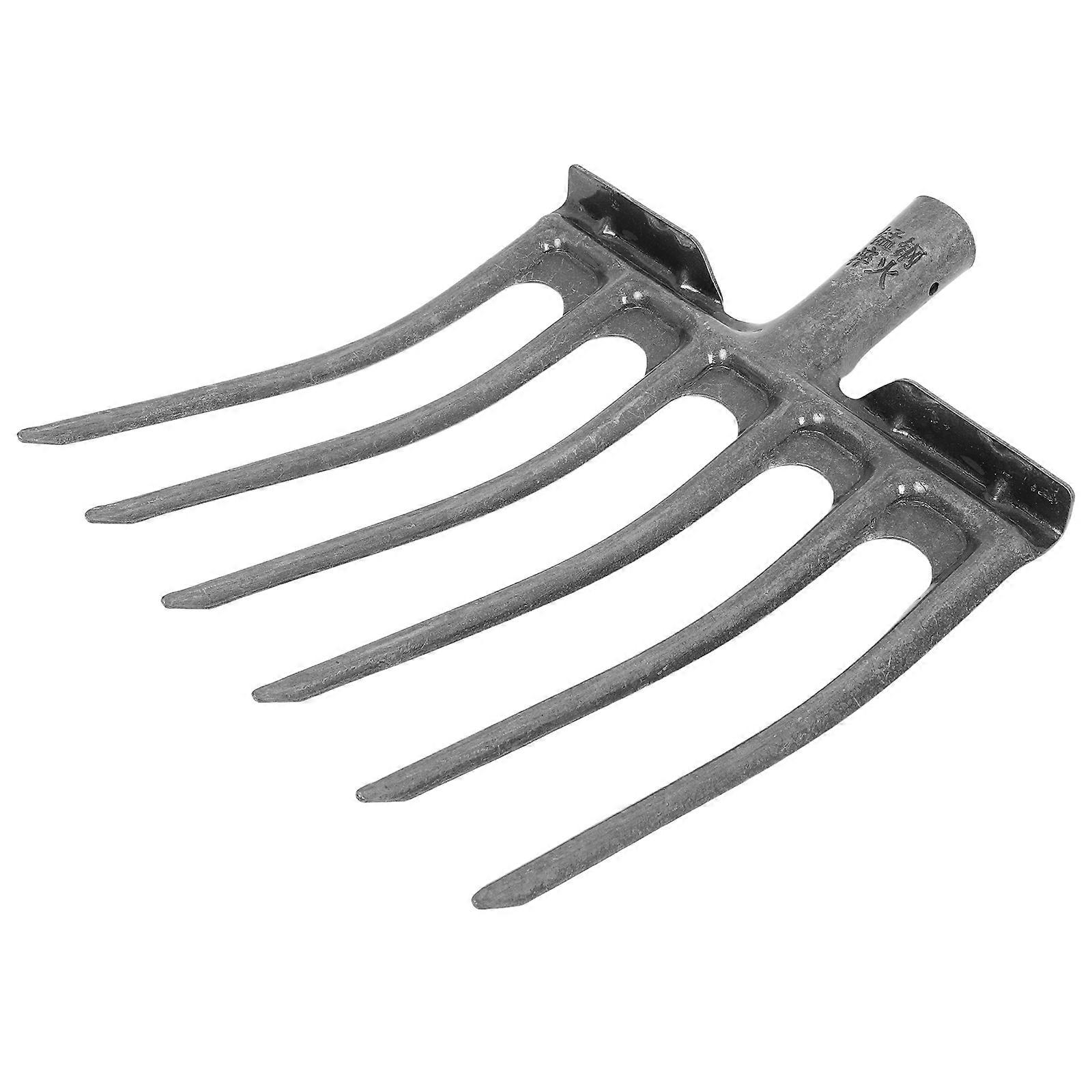 Steel Fork Heavy Duty Fork Head for Efficient Soil Aeration Farming Use