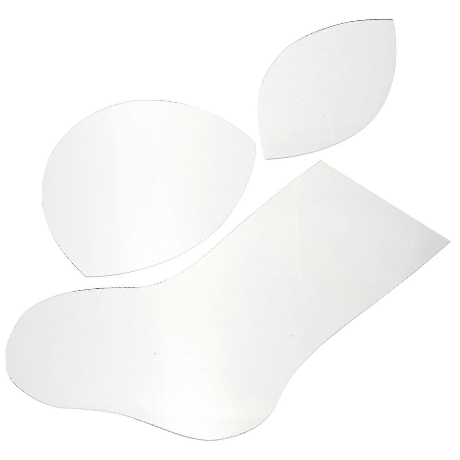 Christmas Socks Cutting Template for DIY Use 3Sets Acrylic Quilting Accessory