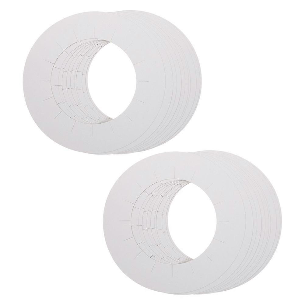 Wax Warmer Paper Lining Collars for Efficient Use 250Pcs Pack