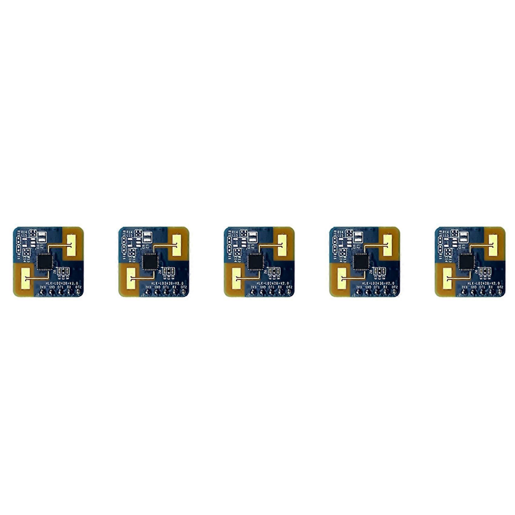 5X 24G MmWave LD2420 Human Presence Radar Sensor Motion Detection Module