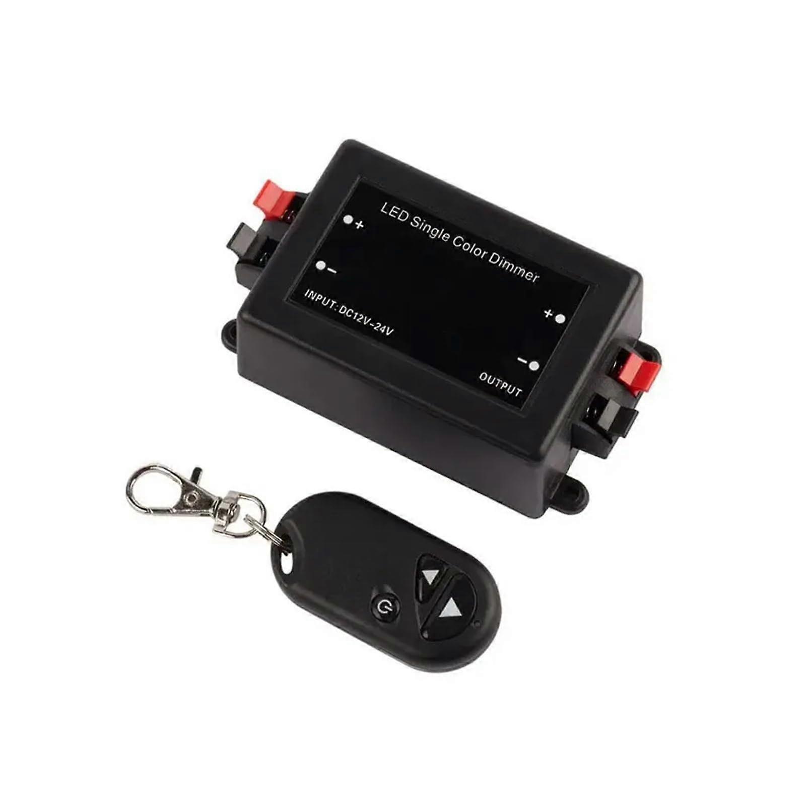 LED Strip Dimmer 1224V Remote Control for SMD 5050 3528 Single Color LED Light Strip