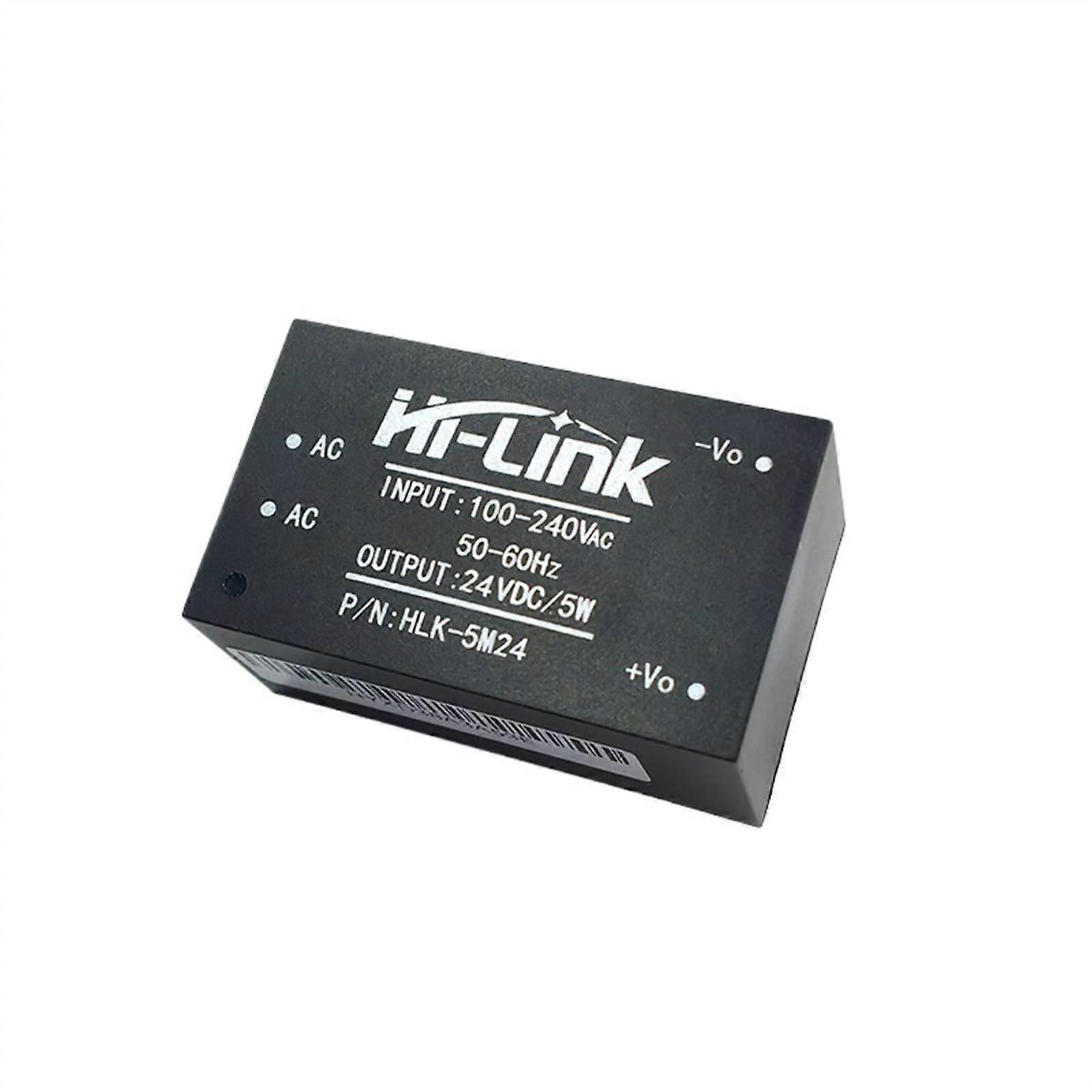 10pcs AC DC Converter HLK5M24 24V 208mA Isolated Power Supply Module with Stable Output