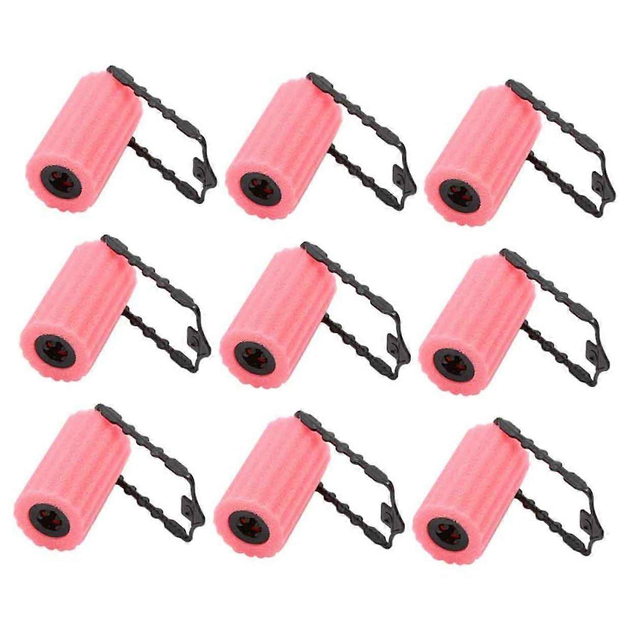 12pcs No Heat Sponge Hair Rollers Set for Women Soft Foam Curlers for Overnight Curls and Waves