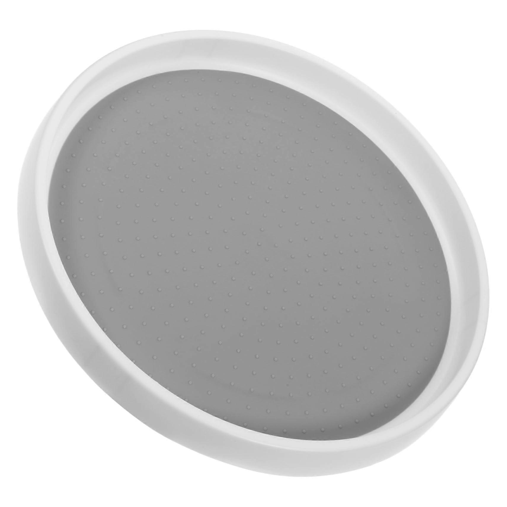 Lazy Susan Organizer 360° Rotating Spice Rack for Kitchen Cabinets SpaceSaving Durable PP