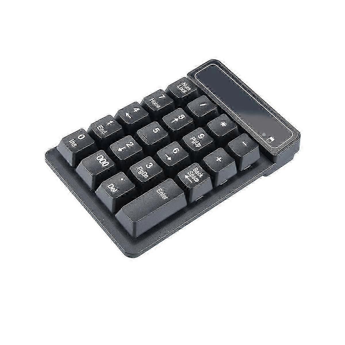 2.4ghz Wireless Keyboard Mini Usb Numeric Keypad 19 Keys Number Pad Numpad Receiver For Accounting