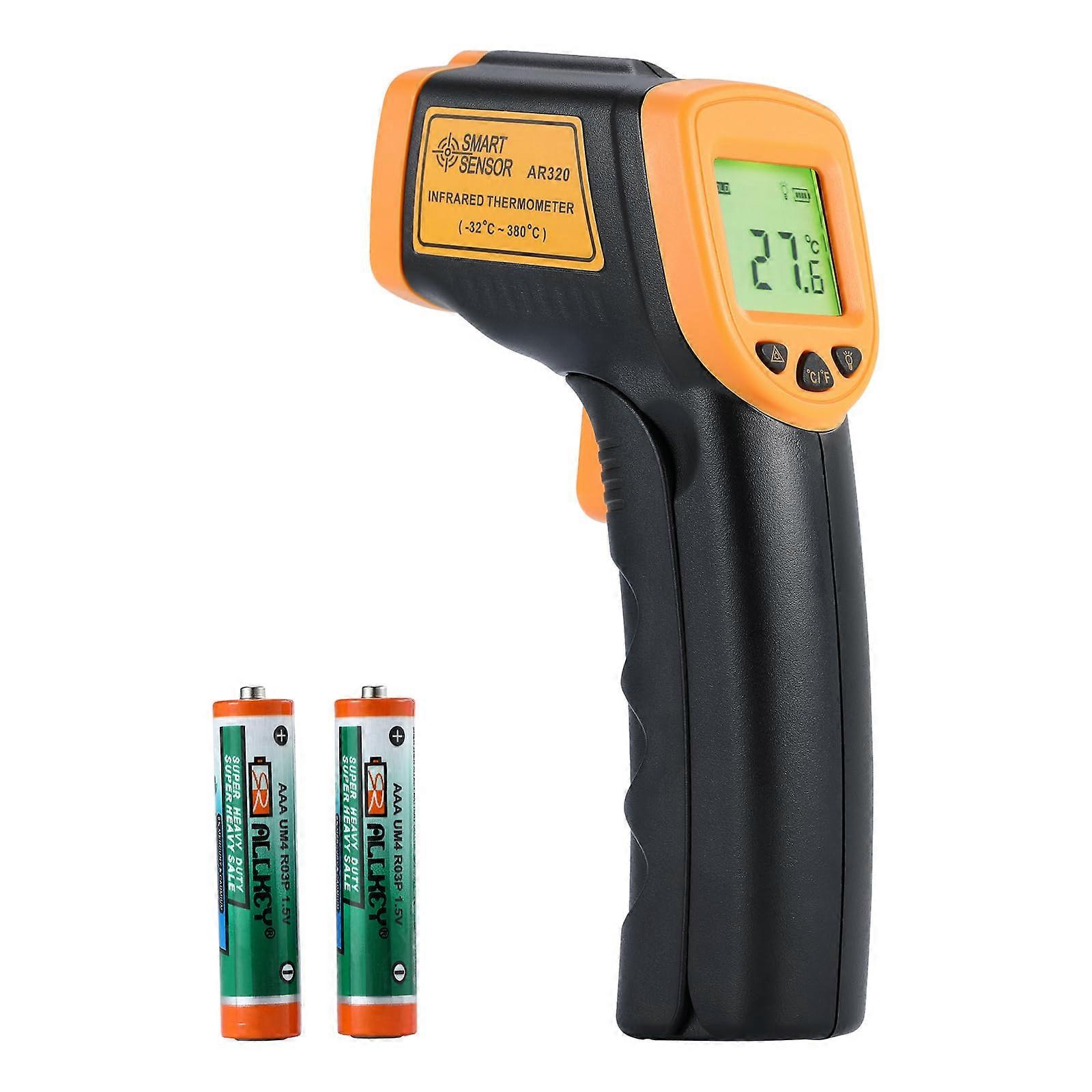 Infrared Thermometer Gun with Laser, Wide Temperature Range 58°F to 1120°F for Cooking BBQ Pizza Oven Engine