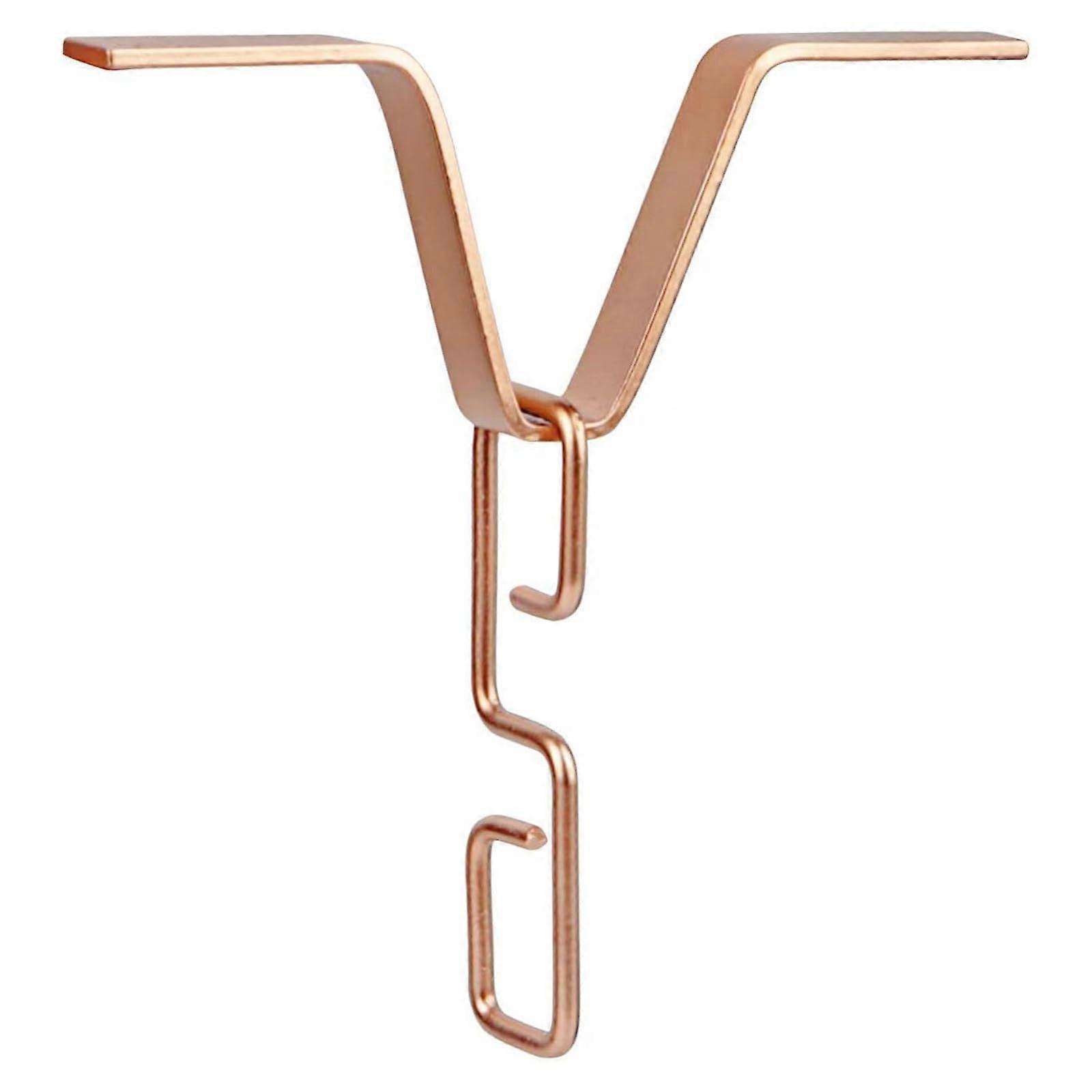 Rain Chain Adapter V Shape Metal Gutter Downspout Connector, Storm and Corrosion Resistant