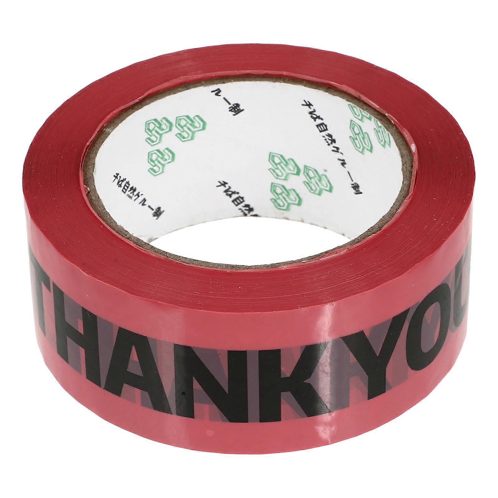 Pink Plastic Decorative Tape for Gift Wrapping 1 Roll