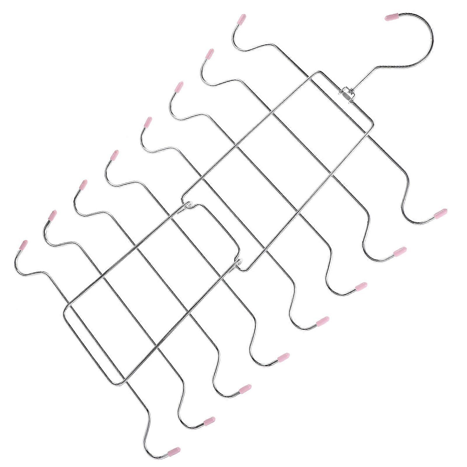 Pink Multi-Functional Clothes Hanger for Bra Storage Organizer