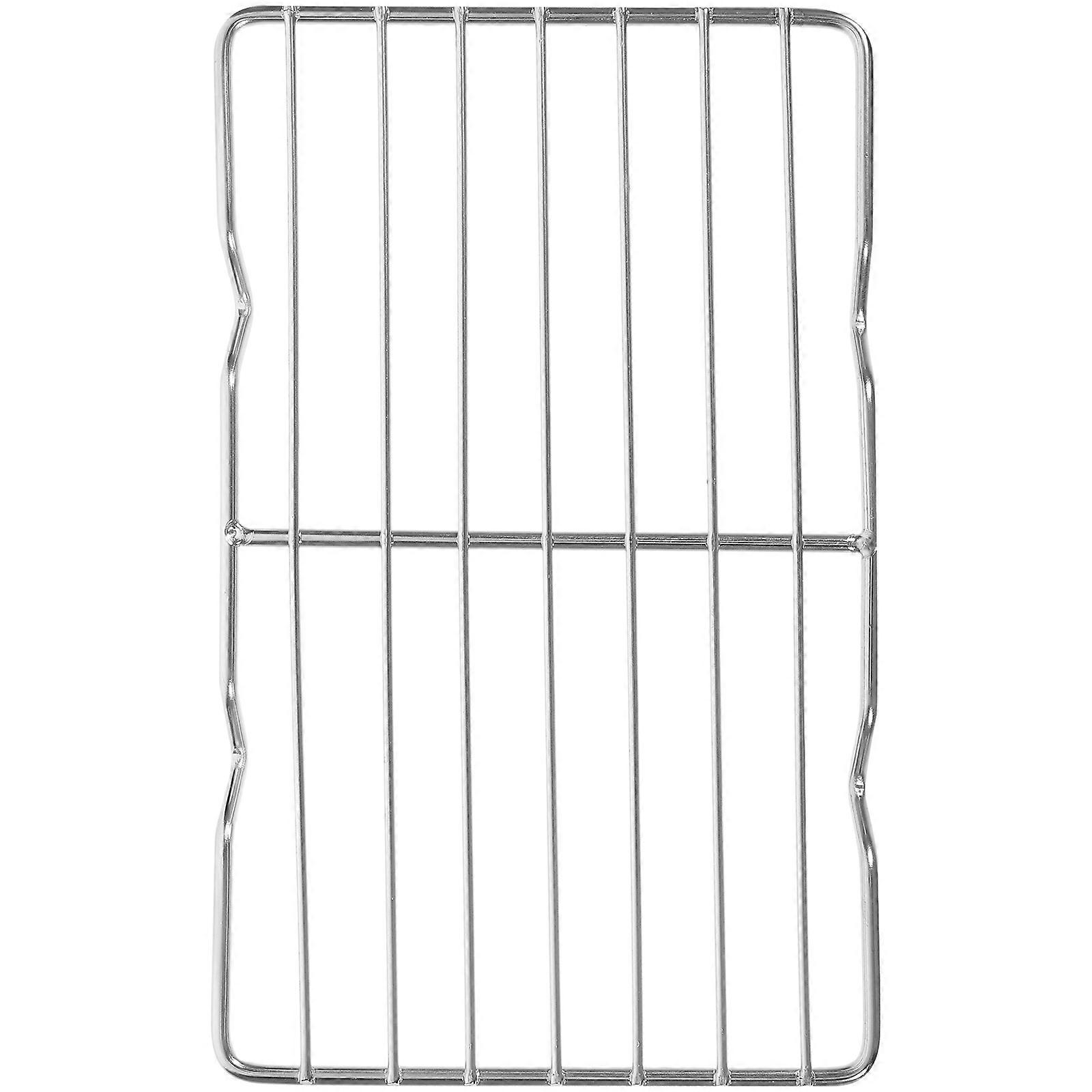 Silver Filter Rack Stainless Steel Grilling Rack for Bbq Use Lightweight Mesh