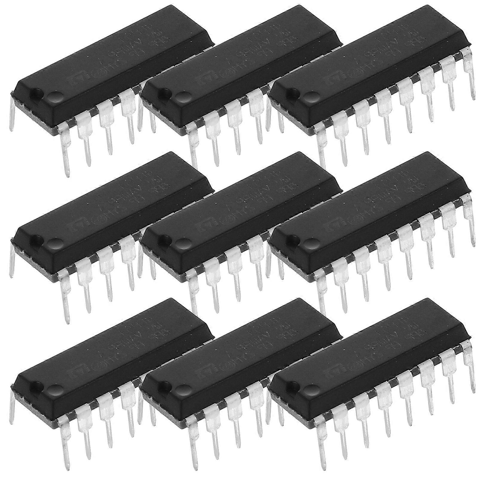 L293D Motor Driver Ic for Motor Drive 10Pcs Black