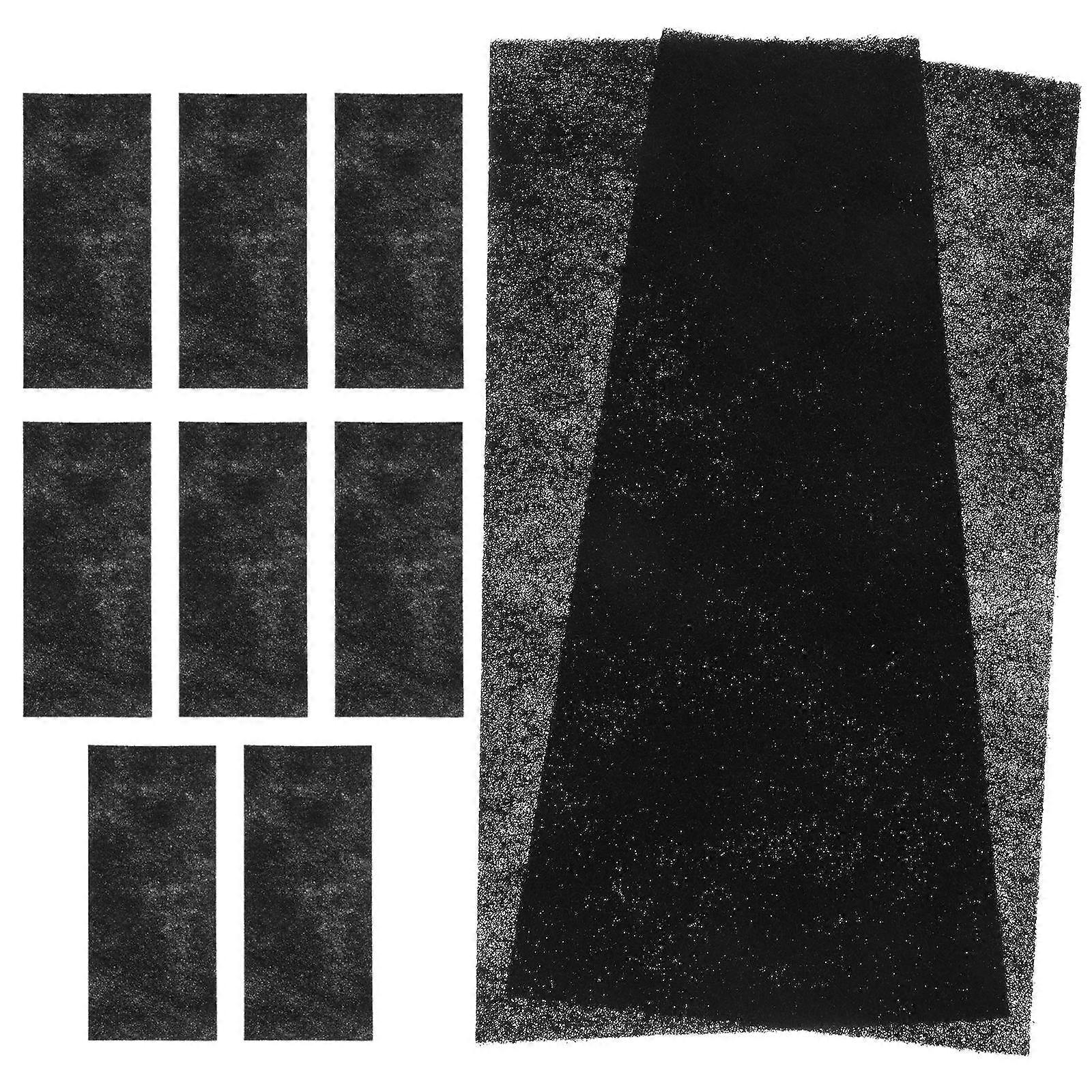 Black Air Vent Charcoal Filter Screen for Air Conditioning 30 Sheets