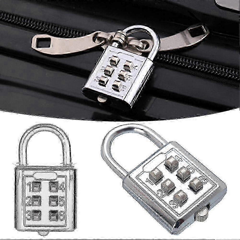 2026 Anti-thieft Lock 6-Digit Key Combination Lock Code Smart Lock Code Keyed