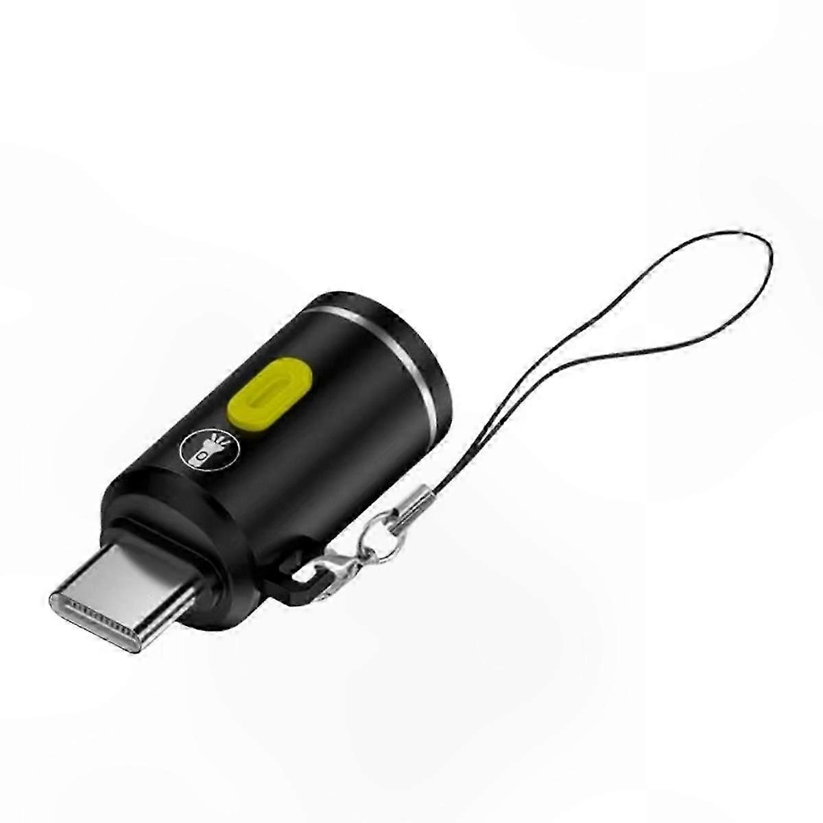 Portable Mini Type C Flashlight with High Brightness LED for Everyday Use