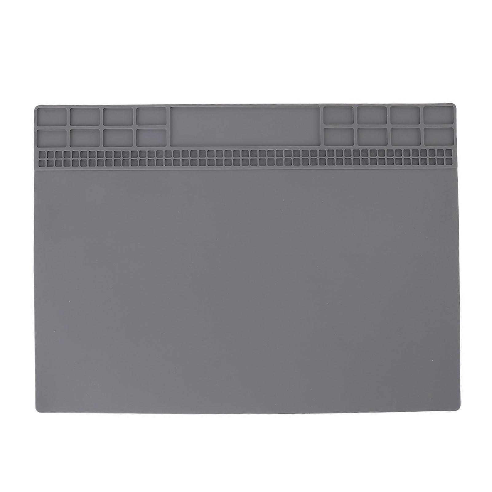Soldering Mat Heat Resistant Silicone  Pad 932°F Non Slip for Electronics Workbench
