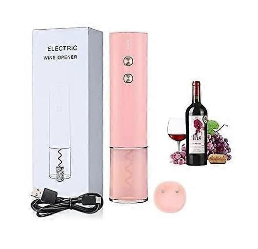 Rechargeable Electric Wine Opener with USB Fast Charging Automatic Corkscrew for All Bottle Sizes