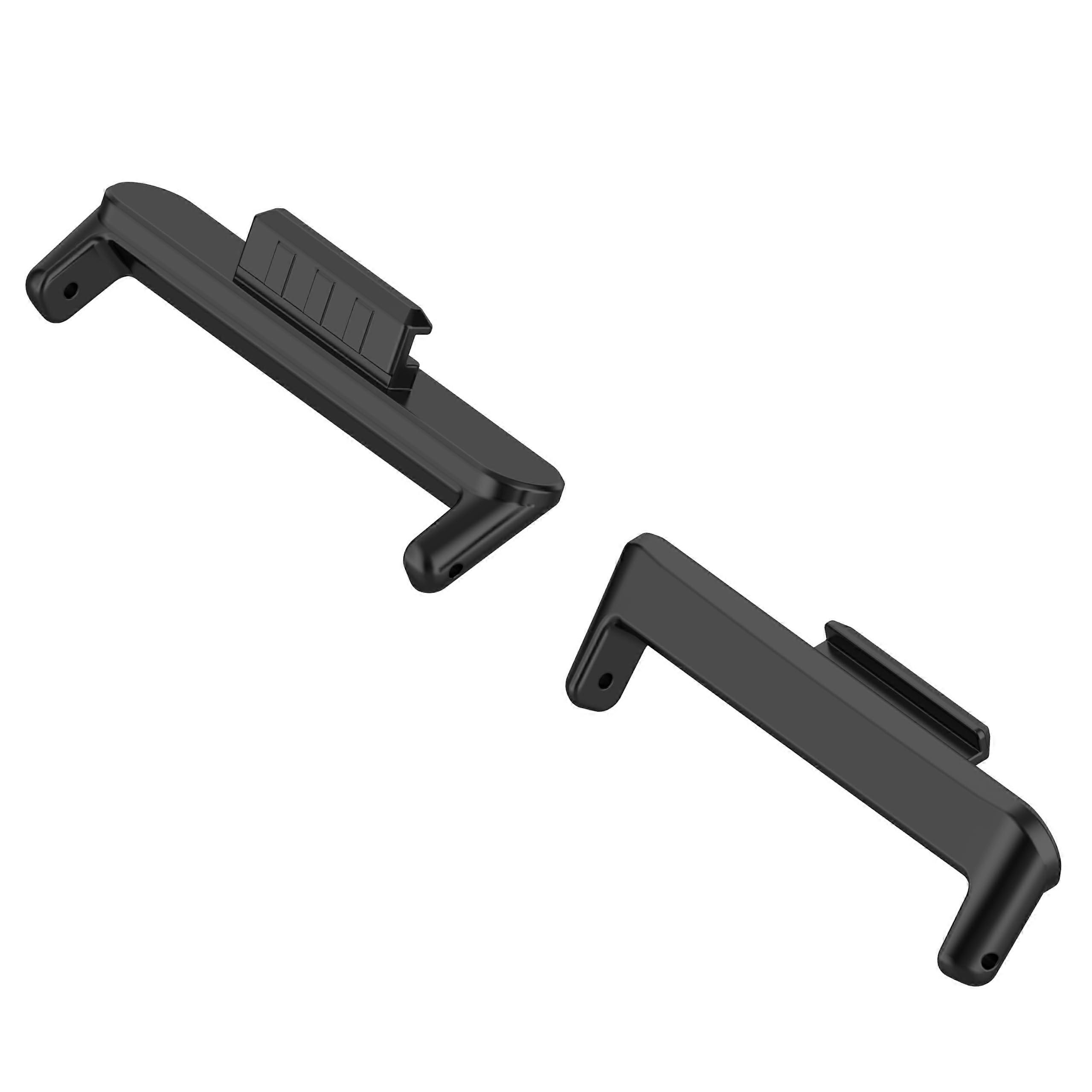 Stainless Steel Connector Replacement Strap Adapter, Secure Durable Black Accessory for Huawei Watch Fit 3