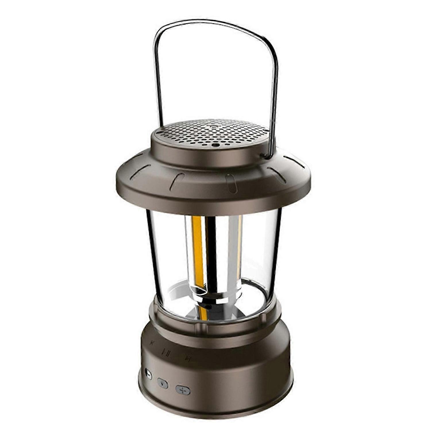 Camping Light with Bluetooth-compatible Speaker Multi-Purpose Lighting Floodlights for Camping Hiking