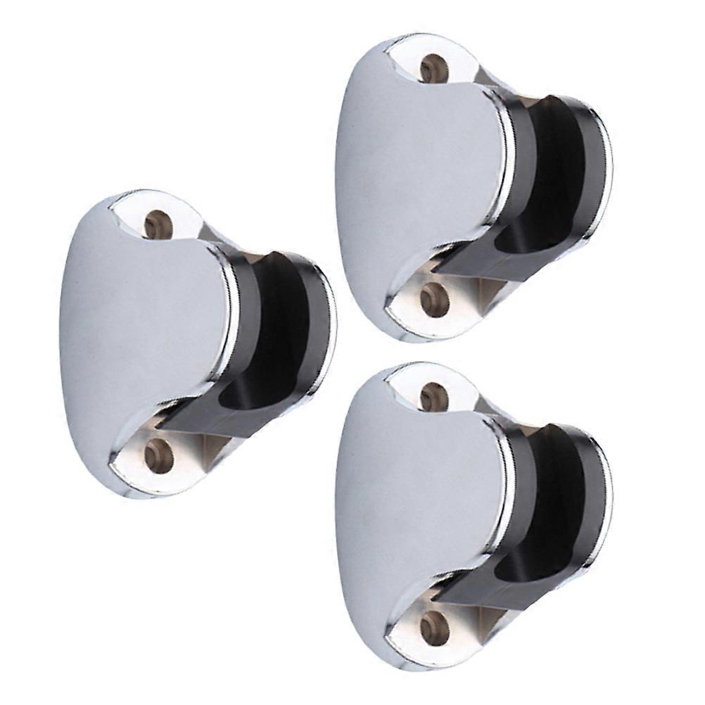 Showerhead Holder Bracket Wall Mountable Strong Load-Bearing 8X7X4CM 3Pcs