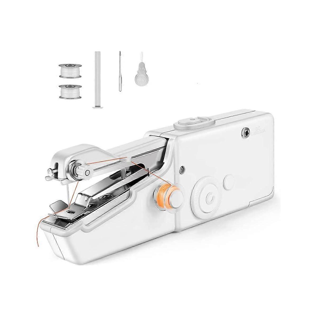 Portable Handheld Sewing Machine Practical Sewing Tool,Mini Handheld Sewing Machine for Quick Stitc
