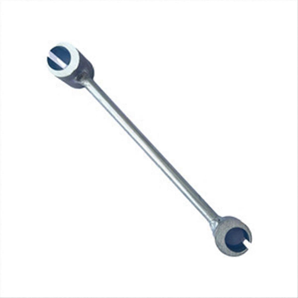 Hinges Adjusting Wrench Double-end Hook Spanner 23mm+25mm