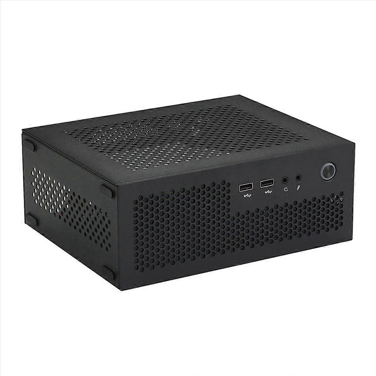 A09 HTPC Computer Case Mini ITX Gaming PC Chassis Desktop Chassis USB2.0 Computer Case Home Computer