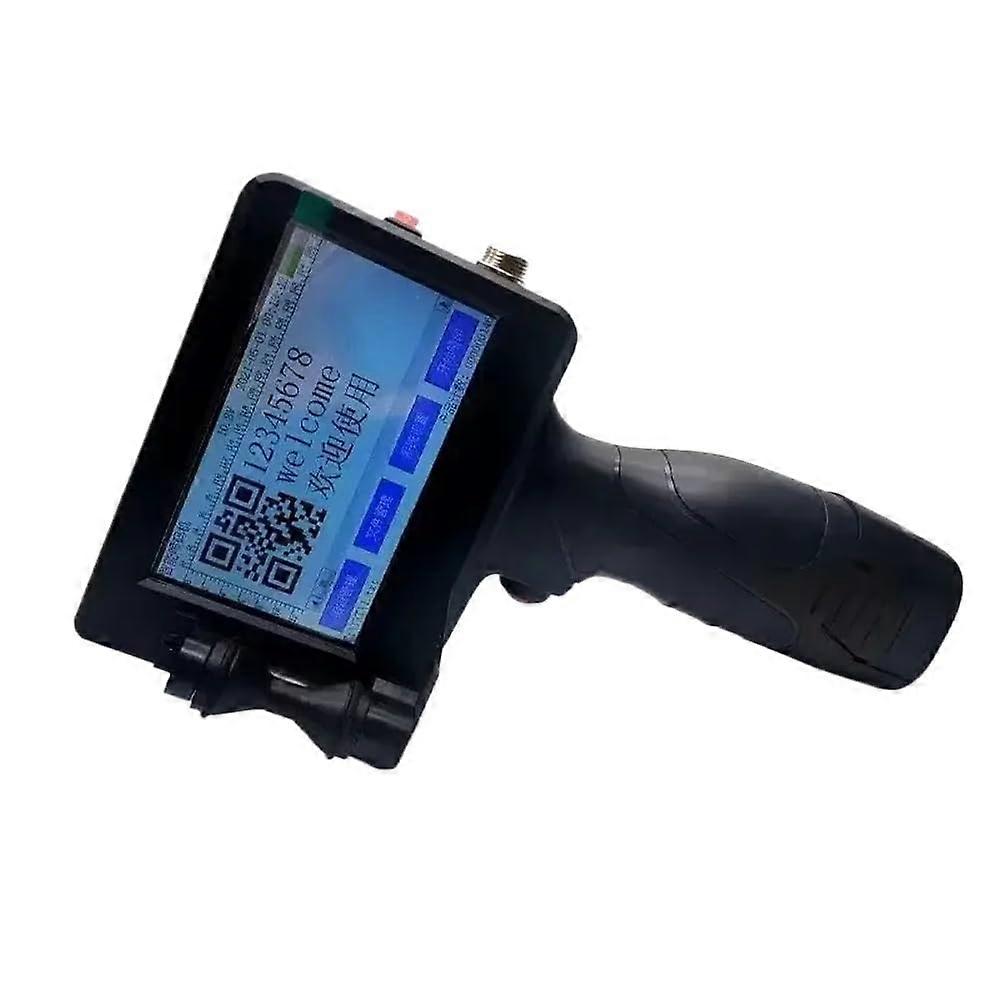 Handheld Inkjet Printer 12.7mm 25.4mm for Batch Date Barcode QR Code  Marking Speed Printing