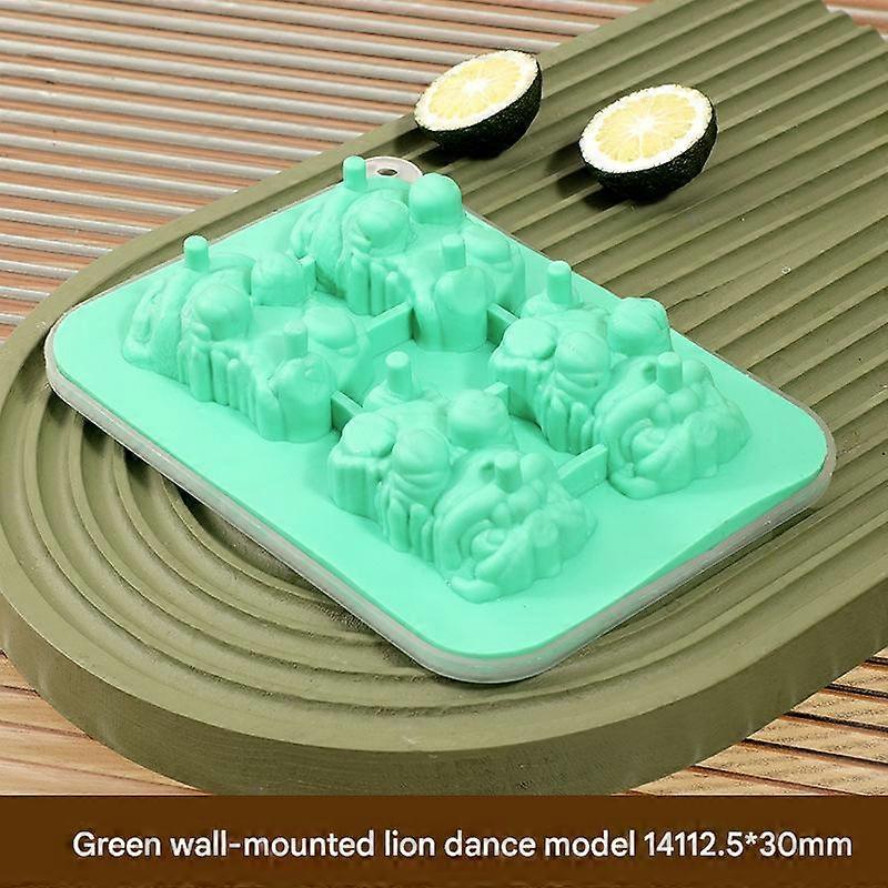 Ice Cube Mold, Soft Silicone, Easy Release, 4-Cavity, For Ice Cube Making