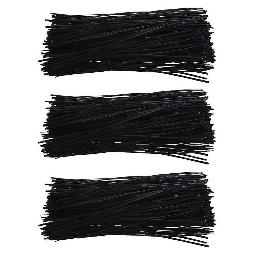 600Pcs Plastic Shell Package Reusable Twist Ties Cable Fasteners 150mm