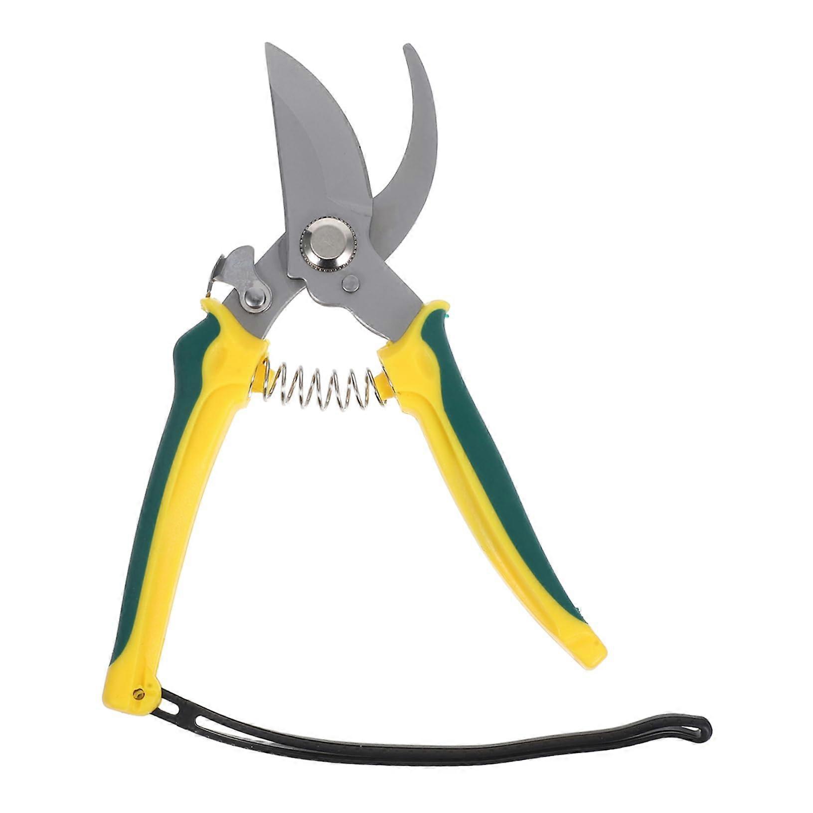 Efficiency Pruning Shears with Safety Lock, Ergonomic Garden Clippers for Flower and Fruit Trees