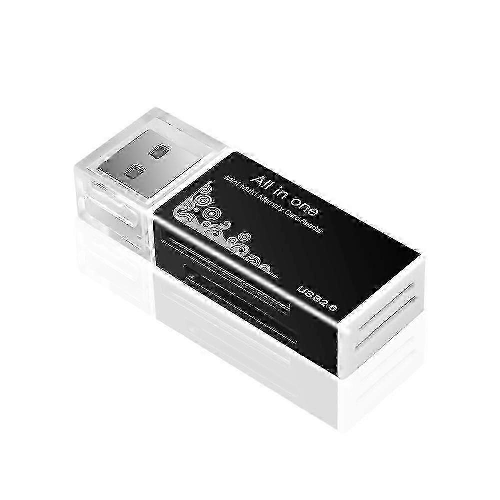 4 In 1 USB Card Reader Adapter compatible with Memory Stick Pro Duo Micro SD/T-Flash/M2/MS