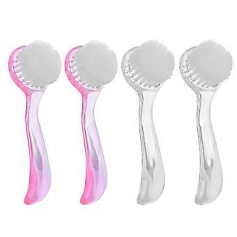 Reinigungsbürste für Fingernägel, 4-teiliges Set mit Griffen