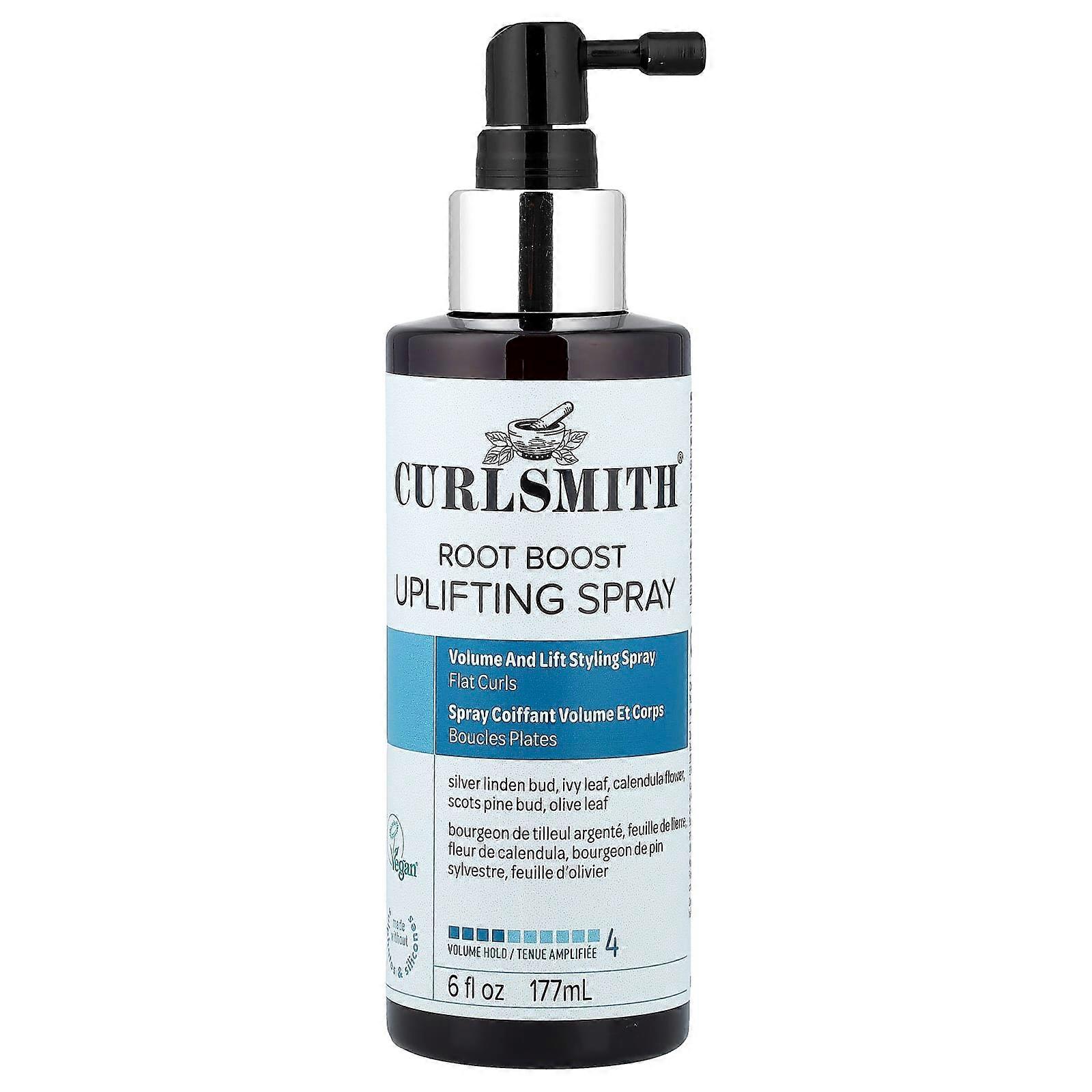 Curlsmith, Root Boost Uplifting Spray, Volume Hold, Flat Curls, 6 fl oz (177 ml)