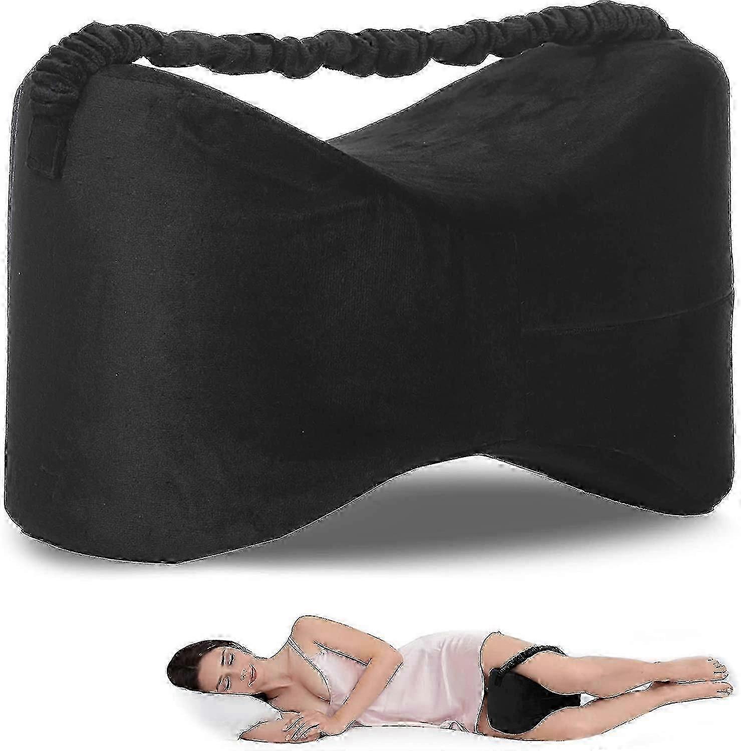Knee Pillow for Side Sleeping, Orthopedic, Sciatica Relief, Multiple Joint Support